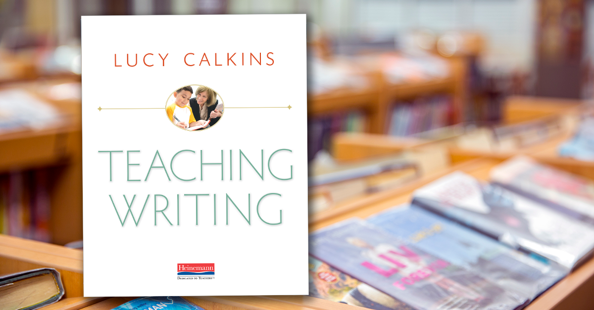 Lucy Calkins Discusses The Backstory Of Writing Workshop